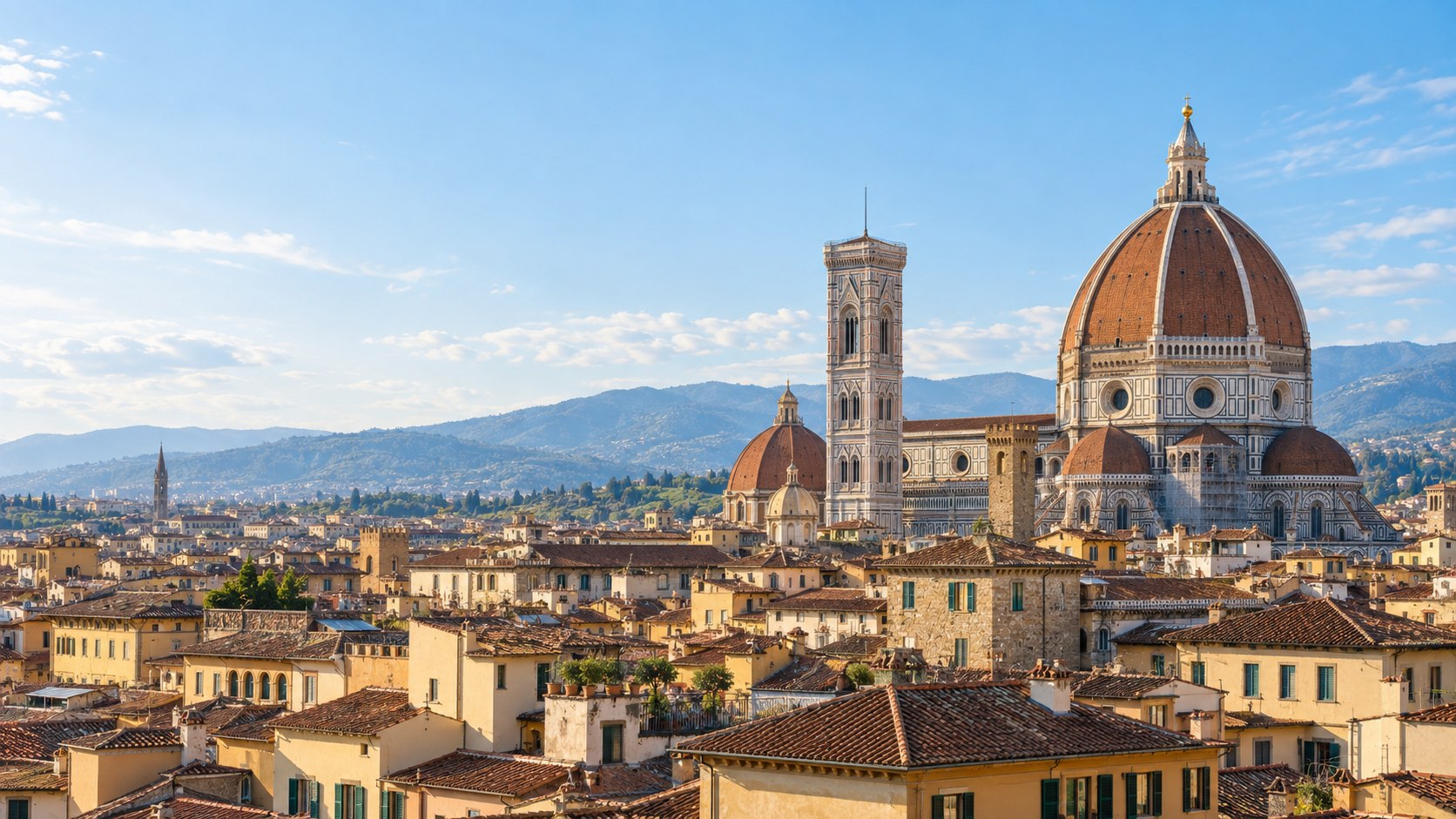 Florence skyline with the Duomo